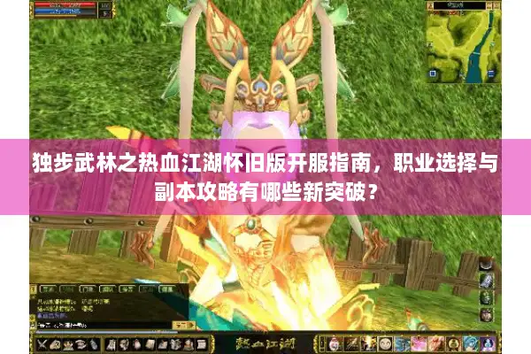 独步武林之热血江湖怀旧版开服指南，职业选择与副本攻略有哪些新突破？
