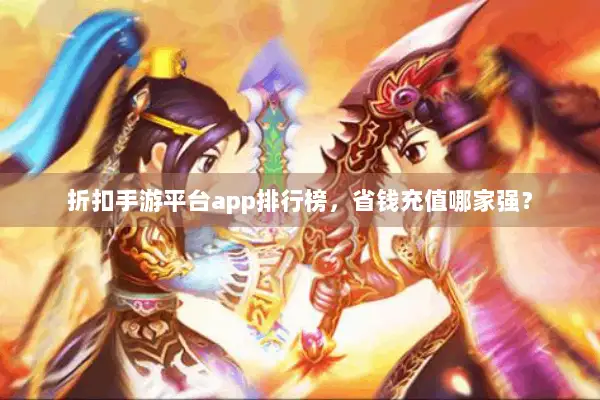 折扣手游平台app排行榜，省钱充值哪家强？