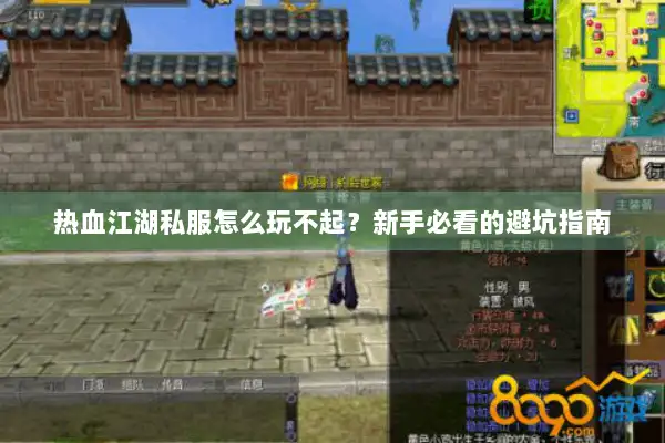 热血江湖私服怎么玩不起？新手必看的避坑指南