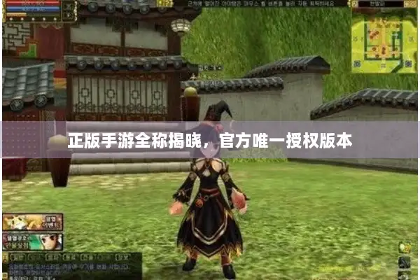 正版手游全称揭晓，官方唯一授权版本