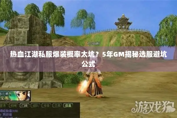 热血江湖私服爆装概率太坑？5年GM揭秘选服避坑公式