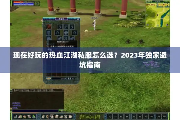 现在好玩的热血江湖私服怎么选？2023年独家避坑指南