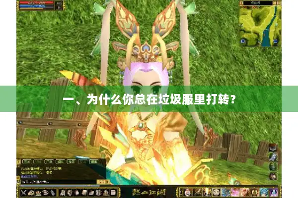 一、为什么你总在垃圾服里打转？