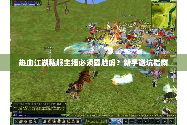 热血江湖私服主播必须露脸吗？新手避坑指南