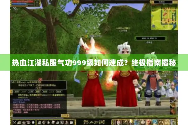 热血江湖私服气功999级如何速成？终极指南揭秘