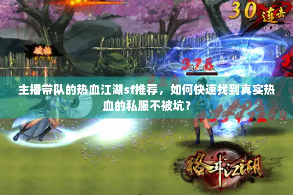 主播带队的热血江湖sf推荐，如何快速找到真实热血的私服不被坑？