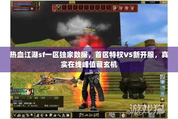 热血江湖sf一区独家数据，首区特权VS新开服，真实在线峰值藏玄机