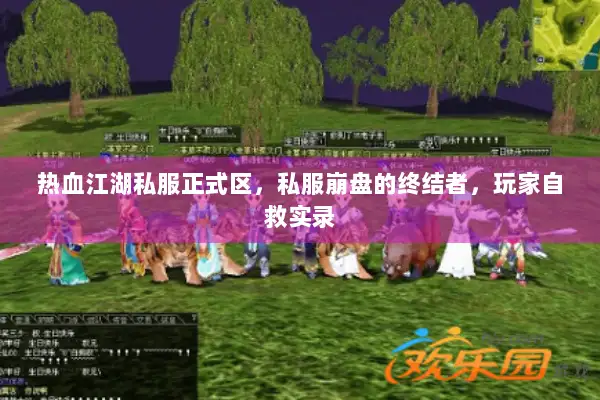 热血江湖私服正式区，私服崩盘的终结者，玩家自救实录