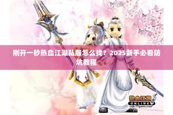 刚开一秒热血江湖私服怎么找？2025新手必看防坑教程
