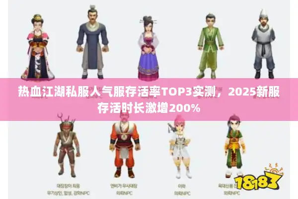 热血江湖私服人气服存活率TOP3实测，2025新服存活时长激增200%