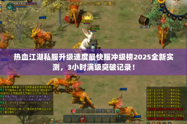 热血江湖私服升级速度最快服冲级榜2025全新实测，3小时满级突破记录！