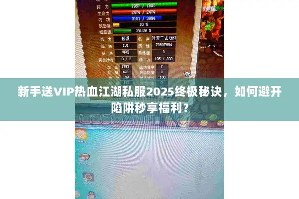 新手送VIP热血江湖私服2025终极秘诀,如何避开陷阱秒享福利? 新手送VIP热血江湖私服2025终极秘诀,如何避开陷阱秒享福利?