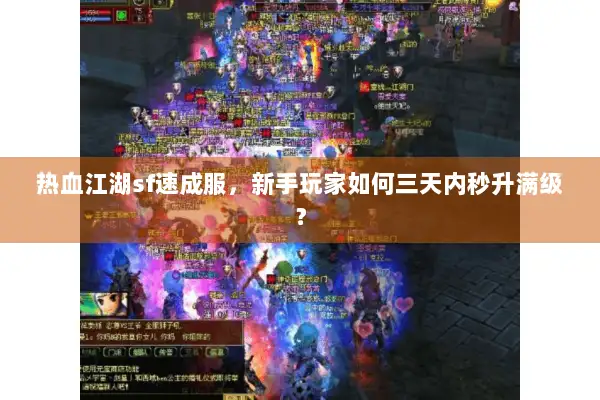 热血江湖sf速成服，新手玩家如何三天内秒升满级？