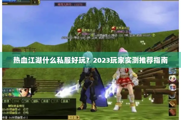 热血江湖什么私服好玩？2023玩家实测推荐指南