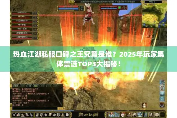 热血江湖私服口碑之王究竟是谁？2025年玩家集体票选TOP3大揭秘！