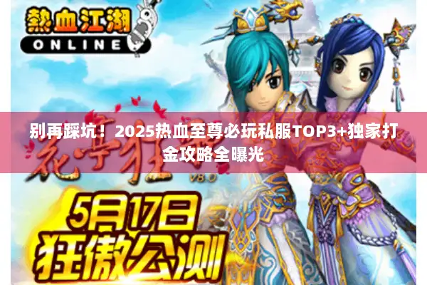 别再踩坑！2025热血至尊必玩私服TOP3+独家打金攻略全曝光