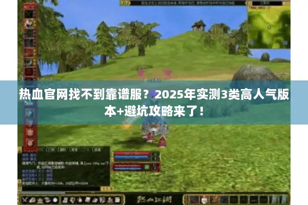 热血官网找不到靠谱服？2025年实测3类高人气版本+避坑攻略来了！