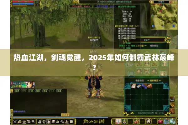 热血江湖，剑魂觉醒，2025年如何制霸武林巅峰？