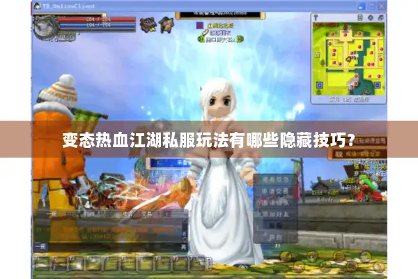 变态热血江湖私服玩法有哪些隐藏技巧？