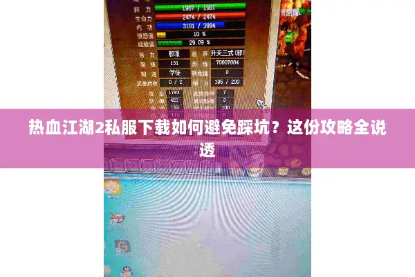 热血江湖2私服下载如何避免踩坑？这份攻略全说透