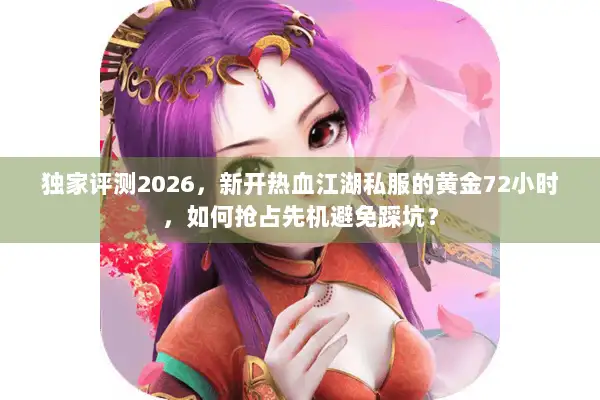 独家评测2026，新开热血江湖私服的黄金72小时，如何抢占先机避免踩坑？