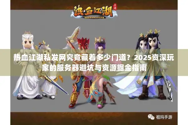 热血江湖私发网究竟藏着多少门道？2025资深玩家的服务器避坑与资源掘金指南