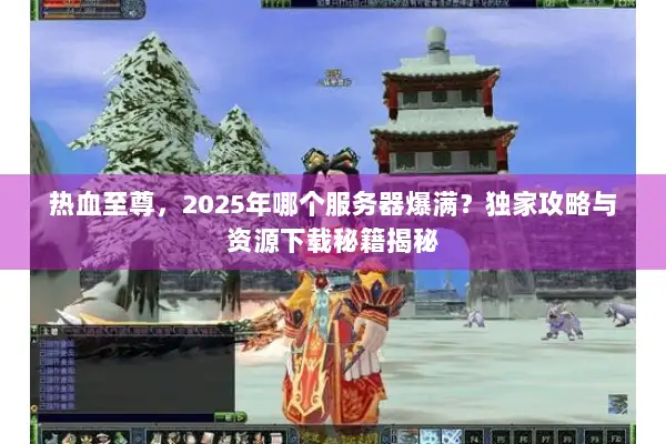 热血至尊，2025年哪个服务器爆满？独家攻略与资源下载秘籍揭秘