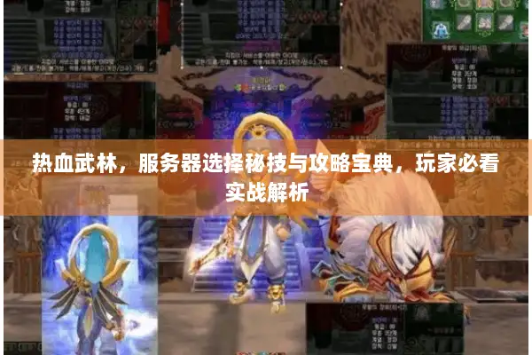 热血武林，服务器选择秘技与攻略宝典，玩家必看实战解析