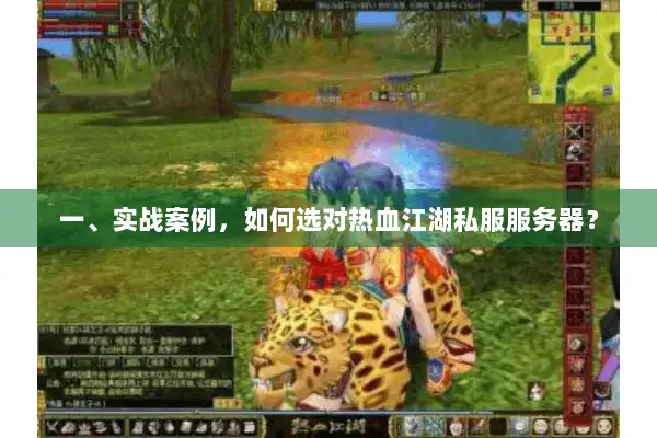 一、实战案例，如何选对热血江湖私服服务器？