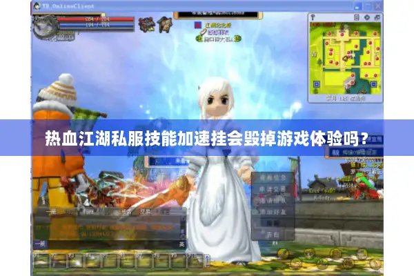 热血江湖私服技能加速挂会毁掉游戏体验吗？