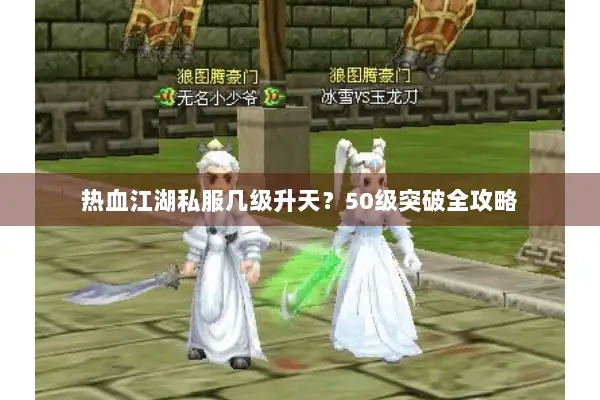 热血江湖私服几级升天?50级突破全攻略 热血江湖私服几级升天?50级突破全攻略