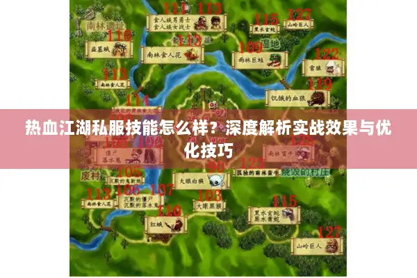 热血江湖私服技能怎么样？深度解析实战效果与优化技巧