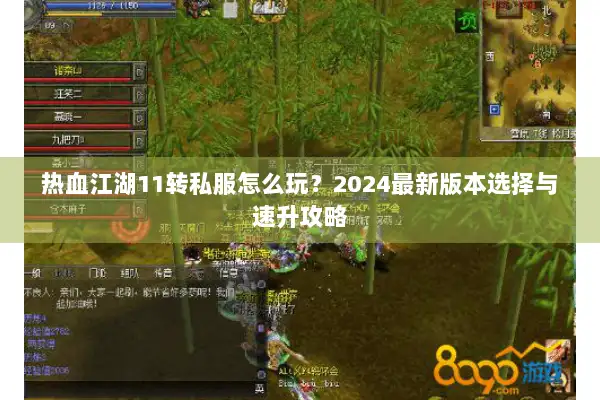 热血江湖11转私服怎么玩?2024最新版本选择与速升攻略 热血江湖11转私服怎么玩?2024最新版本选择与速升攻略