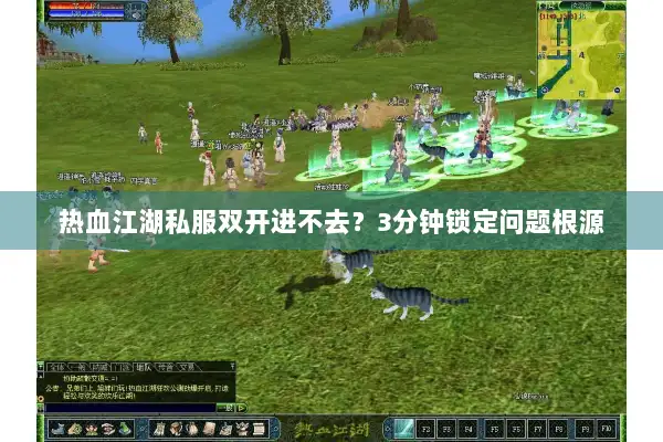 热血江湖私服双开进不去？3分钟锁定问题根源