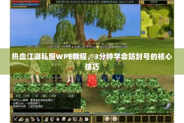 热血江湖私服WPE教程，3分钟学会防封号的核心技巧