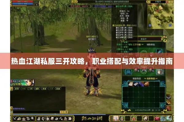 热血江湖私服三开攻略，职业搭配与效率提升指南
