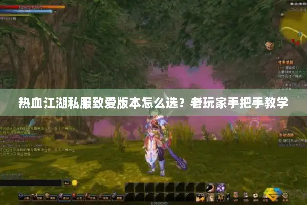 热血江湖私服致爱版本怎么选？老玩家手把手教学