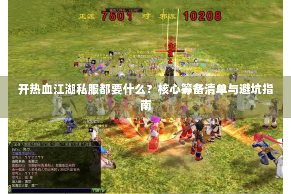 开热血江湖私服都要什么？核心筹备清单与避坑指南