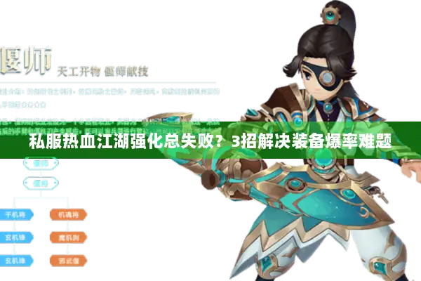 私服热血江湖强化总失败?3招解决装备爆率难题 私服热血江湖强化总失败?3招解决装备爆率难题