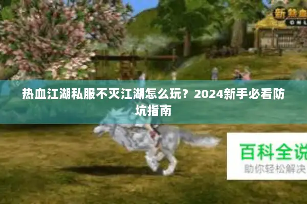 热血江湖私服不灭江湖怎么玩？2024新手必看防坑指南