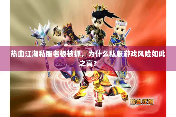 热血江湖私服老板被抓，为什么私服游戏风险如此之高？